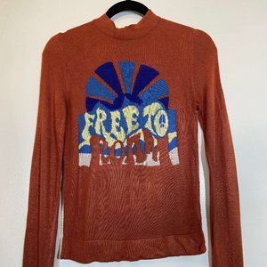 Free People "Free to Roam" Sweater XS